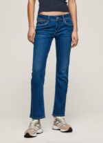 mezclilla jeans saturn de tiro medio Pepe Jeans 06X421 mujer - Imagen 2