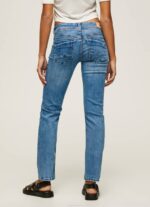 mezclilla jeans saturn de tiro medio Pepe Jeans 06X422 mujer - Imagen 4