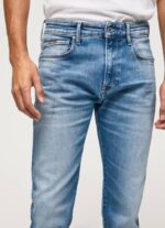 mezclilla jeans slim con diseño de grulla Pepe Jeans 06X4795 hombres - Imagen 3