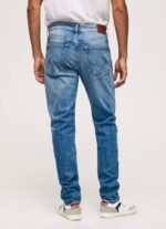 mezclilla jeans slim con diseño de grulla Pepe Jeans 06X4795 hombres - Imagen 4