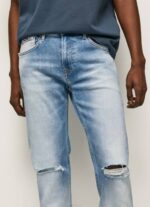 mezclilla jeans slim con tiro medio regular Pepe Jeans 06X4796 hombres - Imagen 3