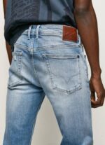 mezclilla jeans slim con tiro medio regular Pepe Jeans 06X4796 hombres - Imagen 4