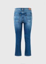 mezclilla jeans slim de talle alto 7/8 de dion Pepe Jeans 06X474 mujer - Imagen 2
