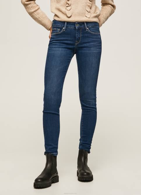 mezclilla jeans soho de corte slim con cintura media Pepe Jeans 06X457 mujer - Imagen 2