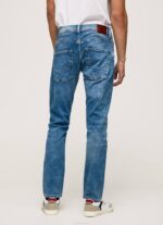 mezclilla jeans track de tiro medio Pepe Jeans 06X4803 hombres - Imagen 4