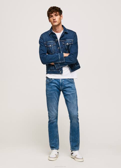 mezclilla_jeans_track_de_tiro_medio_pepe_jeans_06x4803_hombres.jpg mezclilla jeans track de tiro medio Pepe Jeans 06X4803 hombres - Imagen 1