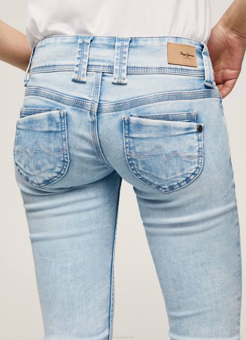 mezclilla jeans venus de corte regular y tiro bajo Pepe Jeans 06X423 mujer - Imagen 5
