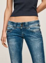 mezclilla jeans venus de corte regular y tiro bajo Pepe Jeans 06X431 mujer - Imagen 3