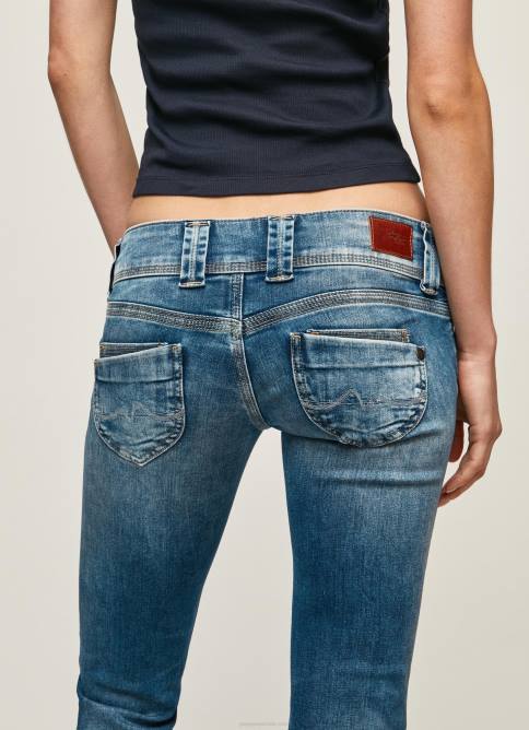 mezclilla jeans venus de corte regular y tiro bajo Pepe Jeans 06X431 mujer - Imagen 5