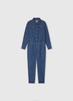 mezclilla mono largo de mezclilla de algodón Pepe Jeans 06X41363 chica