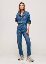 mezclilla mono largo de mezclilla de algodón Pepe Jeans 06X4147 mujer
