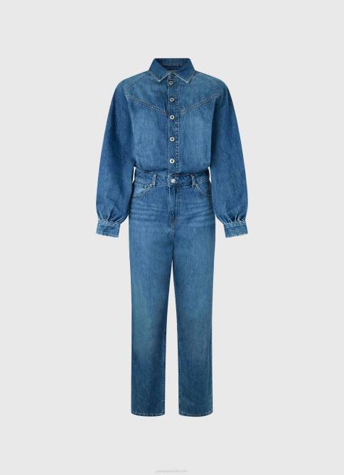 mezclilla mono largo de mezclilla de algodón Pepe Jeans 06X4147 mujer - Imagen 5
