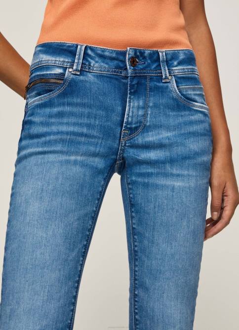 mezclilla nuevos vaqueros brooke midrise regular fit Pepe Jeans 06X427 mujer - Imagen 3