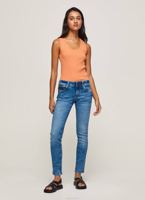mezclilla nuevos vaqueros brooke midrise regular fit Pepe Jeans 06X427 mujer - Imagen 1