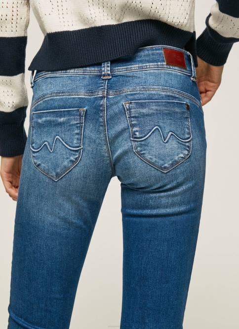 mezclilla nuevos vaqueros brooke midrise regular fit Pepe Jeans 06X48 mujer - Imagen 5
