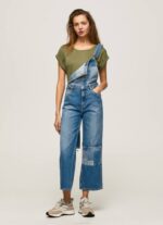 mezclilla overol de mezclilla de algodón Pepe Jeans 06X498 mujer - Imagen 2
