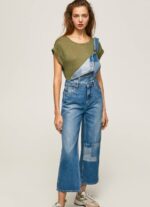 mezclilla overol de mezclilla de algodón Pepe Jeans 06X498 mujer