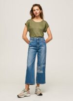 mezclilla overol de mezclilla de algodón Pepe Jeans 06X498 mujer - Imagen 5
