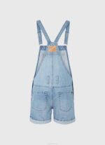mezclilla peto corto de mezclilla de algodón Pepe Jeans 06X4175 mujer - Imagen 5