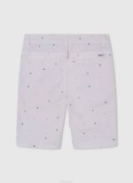 mezclilla shorts chinos con estampado de p Pepe Jeans 06X41690 chico - Imagen 2