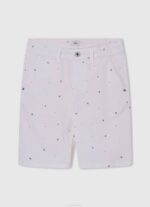 mezclilla shorts chinos con estampado de p Pepe Jeans 06X41690 chico