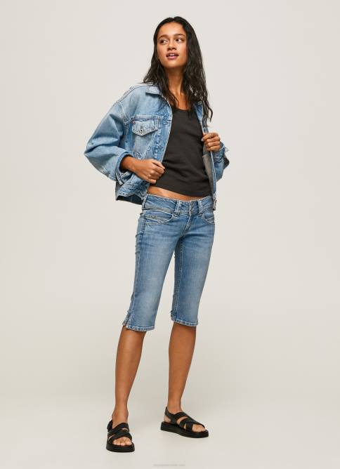 mezclilla_shorts_de_mezclilla_3_4_de_corte_estandar_pepe_jeans_06x4508_mujer.jpg mezclilla shorts de mezclilla 3/4 de corte estándar Pepe Jeans 06X4508 mujer - Imagen 1