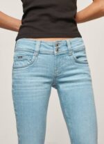 mezclilla shorts de mezclilla 3/4 de corte estándar Pepe Jeans 06X4520 mujer - Imagen 3