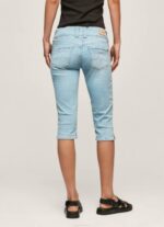 mezclilla shorts de mezclilla 3/4 de corte estándar Pepe Jeans 06X4520 mujer - Imagen 5