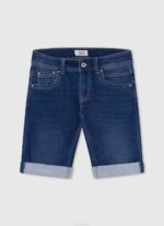 mezclilla shorts de mezclilla ajustados Pepe Jeans 06X41684 chico