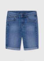 mezclilla shorts de mezclilla ajustados Pepe Jeans 06X41684 chico - Imagen 4