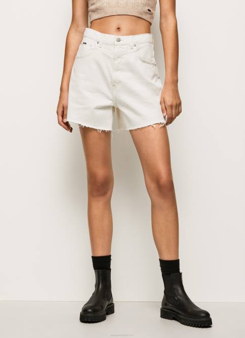 mezclilla shorts de mezclilla con corte globo Pepe Jeans 06X4498 mujer - Imagen 2