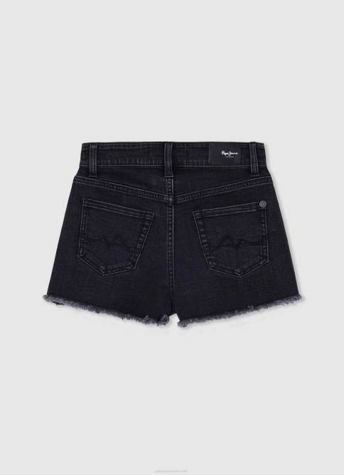 mezclilla shorts de mezclilla con corte regular Pepe Jeans 06X41492 chica - Imagen 2