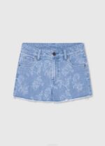 mezclilla shorts de mezclilla con corte regular Pepe Jeans 06X41492 chica - Imagen 5