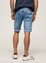 mezclilla shorts de mezclilla con corte tapered stanley Pepe Jeans 06X4821 hombres - Imagen 5