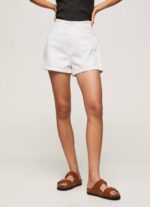mezclilla shorts de mezclilla con flores bordadas Pepe Jeans 06X4512 mujer - Imagen 3