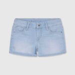 mezclilla shorts de mezclilla de corte estándar Pepe Jeans 06X41503 chica