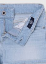 mezclilla shorts de mezclilla de corte estándar Pepe Jeans 06X41503 chica - Imagen 3