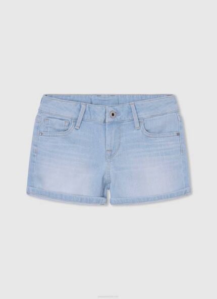 mezclilla shorts de mezclilla de corte estándar Pepe Jeans 06X41503 chica