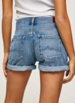 mezclilla shorts de mezclilla de corte estándar Pepe Jeans 06X4496 mujer - Imagen 5