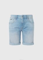 mezclilla shorts de mezclilla de corte estándar Pepe Jeans 06X4499 mujer - Imagen 5