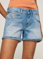 mezclilla shorts de mezclilla de corte estándar Pepe Jeans 06X4514 mujer - Imagen 3