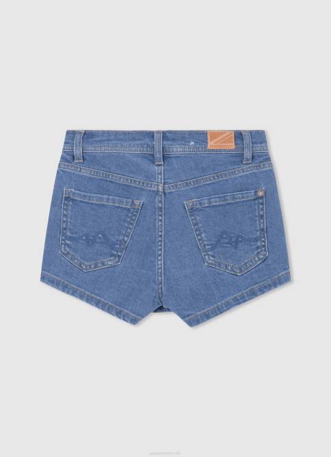 mezclilla shorts de mezclilla de corte regular Pepe Jeans 06X41511 chica - Imagen 2