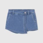 mezclilla shorts de mezclilla de corte regular Pepe Jeans 06X41511 chica