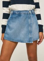 mezclilla shorts de mezclilla de corte regular Pepe Jeans 06X4509 mujer - Imagen 3
