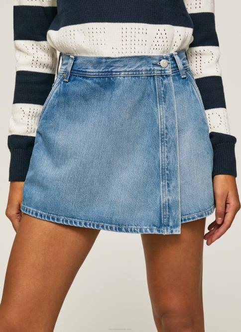 mezclilla shorts de mezclilla de corte regular Pepe Jeans 06X4509 mujer - Imagen 3