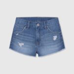 mezclilla shorts de mezclilla rotos Pepe Jeans 06X41491 chica