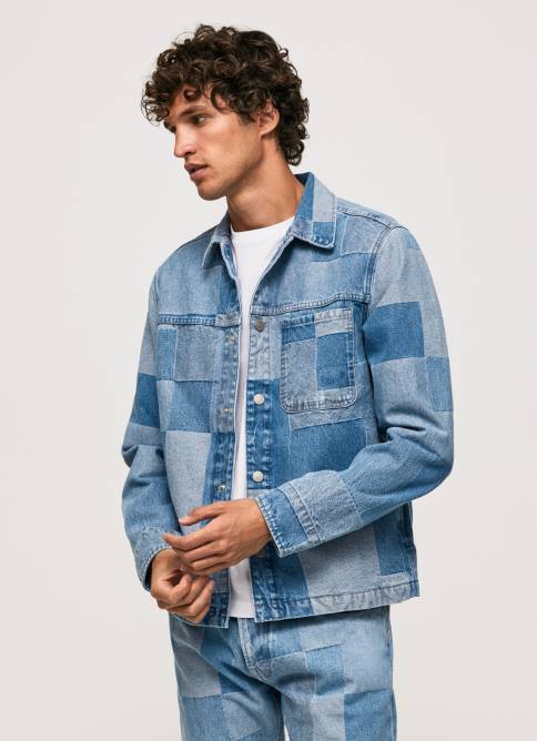 mezclilla sobrecamisa vaquera de corte holgado Pepe Jeans 06X4817 hombres - Imagen 3