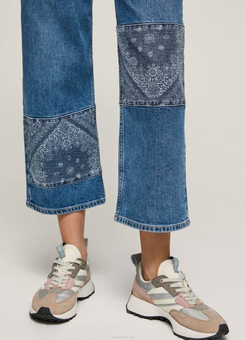 mezclilla vaqueros ani de tiro medio holgados Pepe Jeans 06X487 mujer - Imagen 4