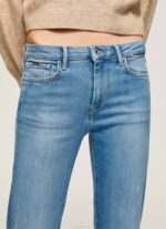 mezclilla vaqueros aubrey slim de tiro medio Pepe Jeans 06X469 mujer - Imagen 3