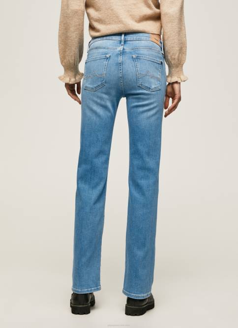 mezclilla vaqueros aubrey slim de tiro medio Pepe Jeans 06X469 mujer - Imagen 4